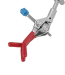 Adjustable Three Prong Finger Style Rubber-Coated Lab Clamp