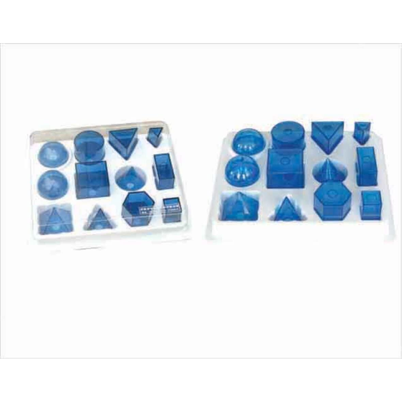 Set of 12 Geometry Features Models