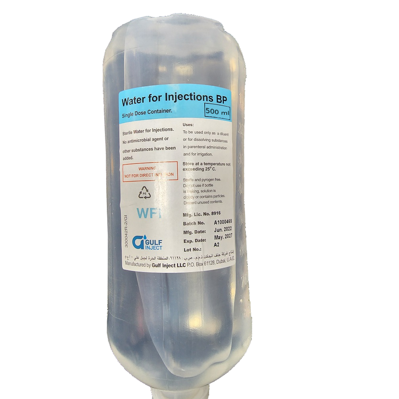 Water for Injections BP 500ml