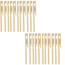 20pcs of Natural Wooden Test Tube Clips