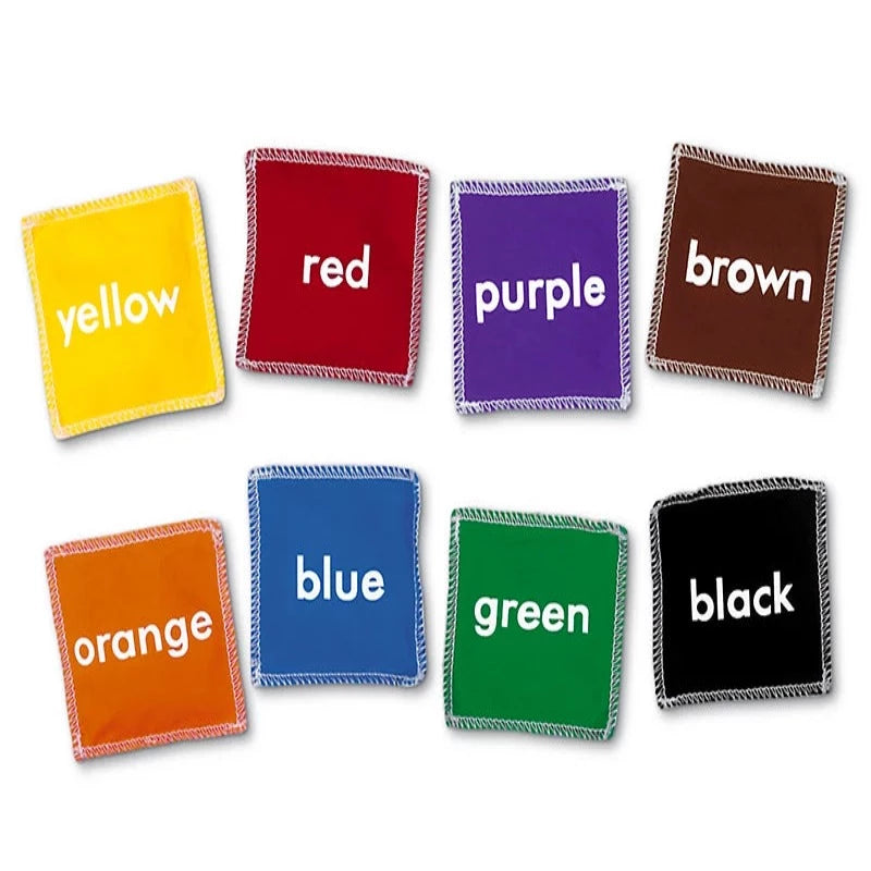 Set of 8 Bean Bag Brightly Colored Assorted