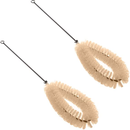 Set of 2 Lab-grade Beaker Brush 460mm Long